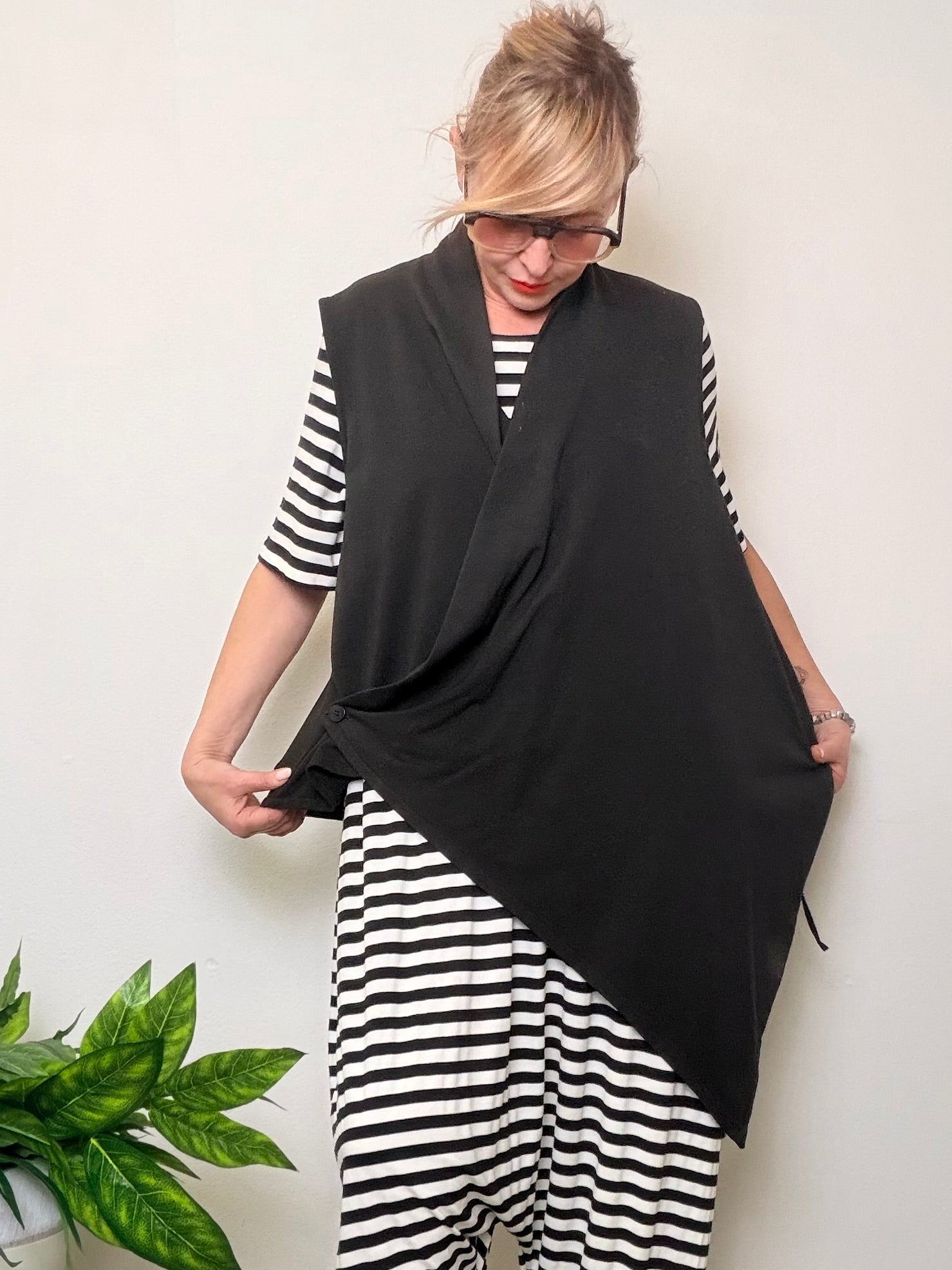 Gilet Donna Cotone Elasticizzato