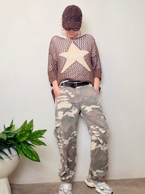Pantalone camouflage leggero