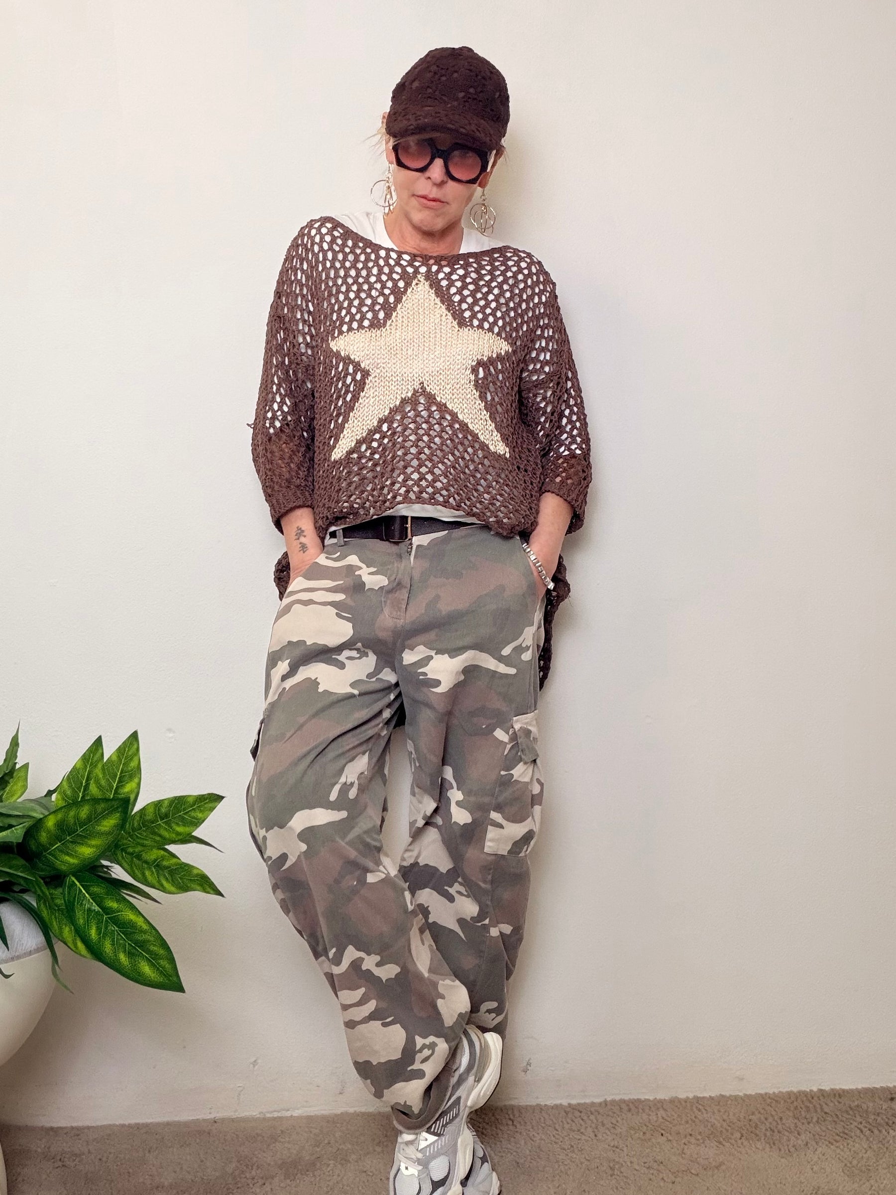 Pantalone camouflage leggero