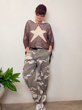 Pantalone camouflage leggero