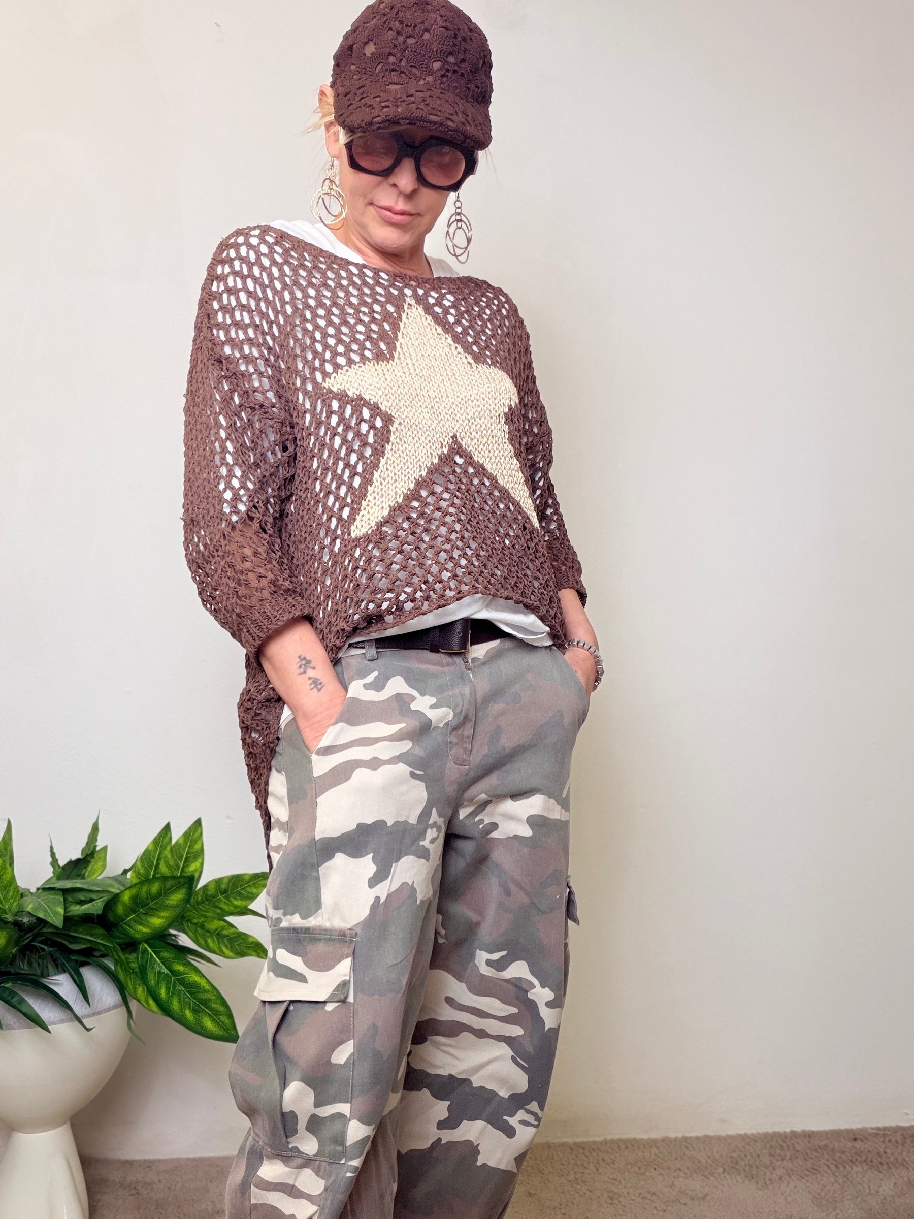 Pantalone camouflage leggero