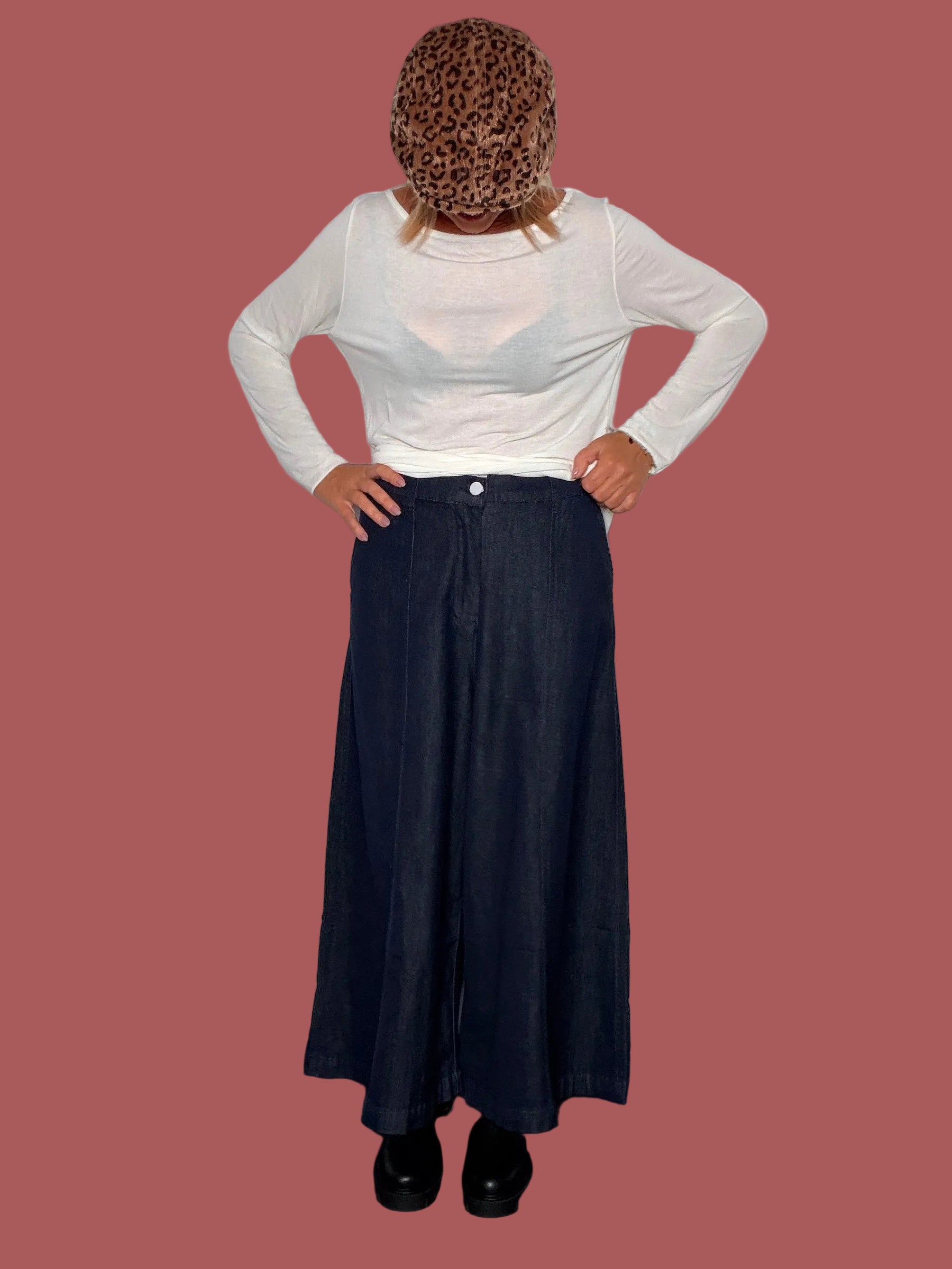 Pantagonna jeans blu scuro Female