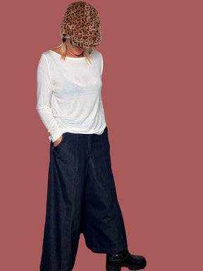 Pantagonna jeans blu scuro Female
