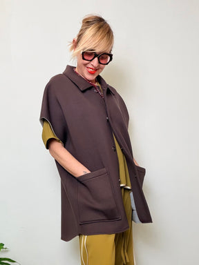 Gilet Oversize in Neoprene