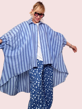 Camicia Oversize a Righe