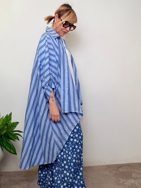 Camicia Oversize a Righe