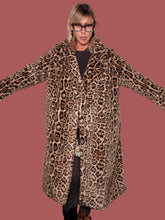 Pellicciotto lungo animalier over