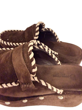 Sabot Platform con Borchie e Intreccio