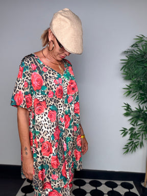 Completo Animalier Rose Oversize