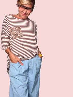 Jeans Balloon in chambray