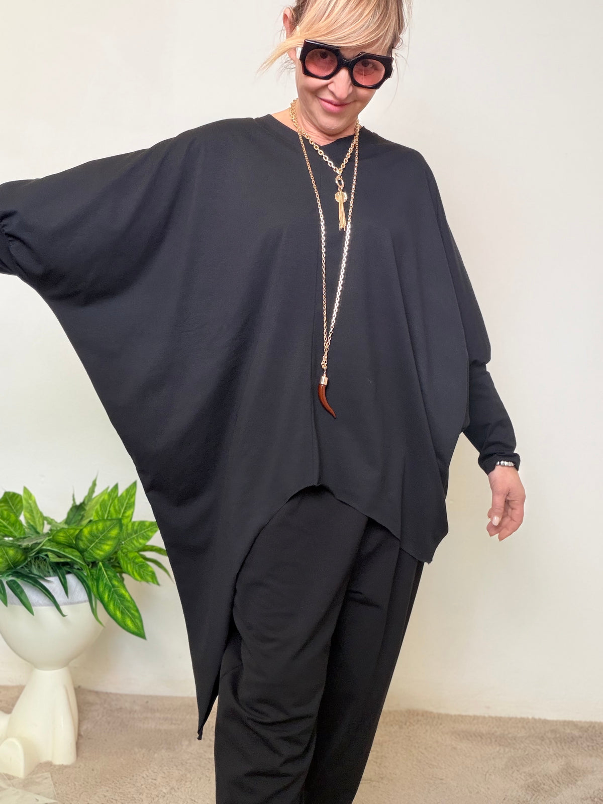 Maglia Donna Cotone Stretch