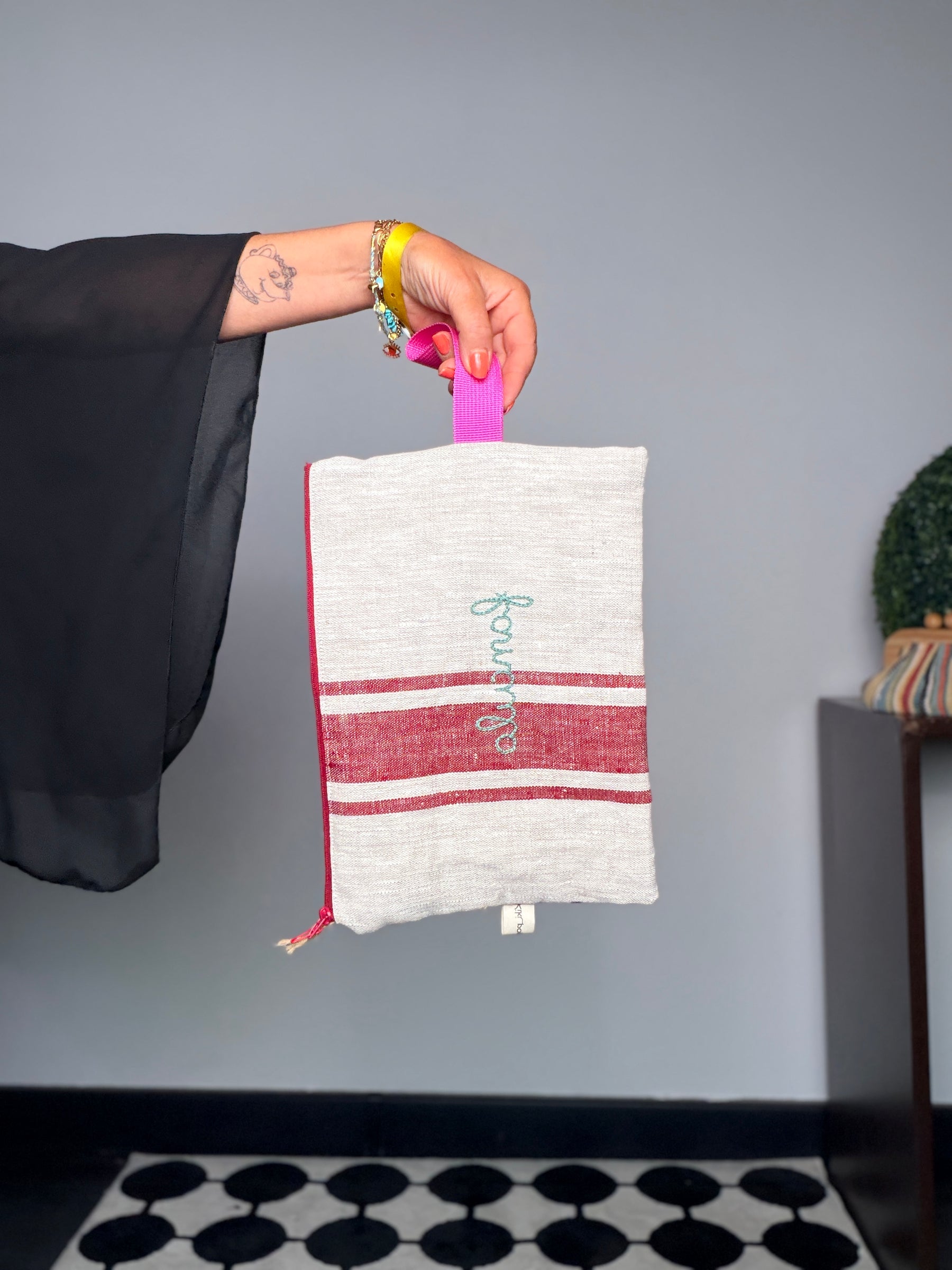 Borse in Lino e Rafia – Pochette e Borsa a Spalla