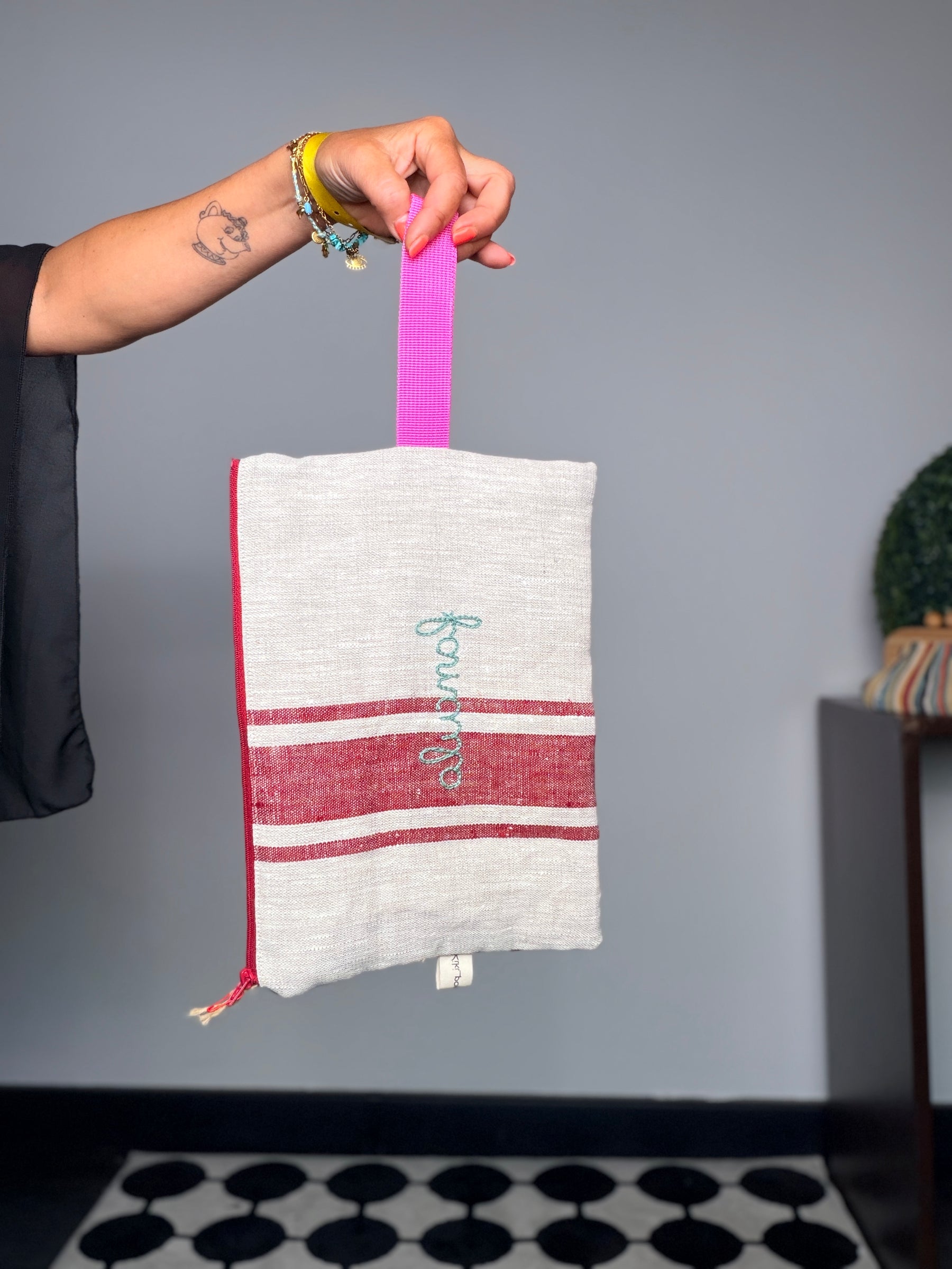 Borse in Lino e Rafia – Pochette e Borsa a Spalla