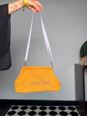 Borse in Lino e Rafia – Pochette e Borsa a Spalla