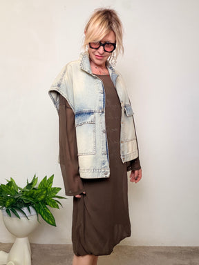 Gilet Denim Vintage