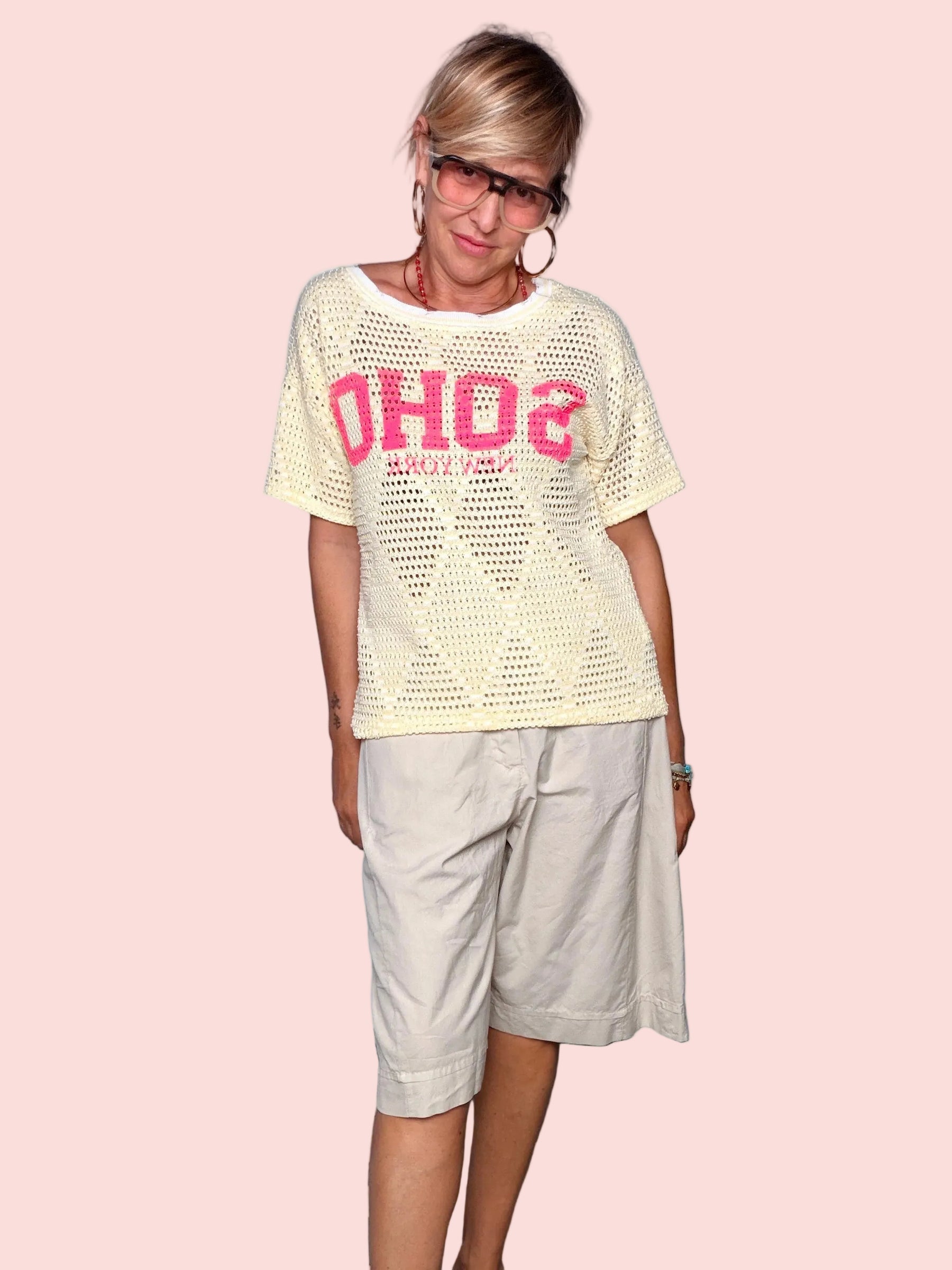 T-shirt traforata SOHO