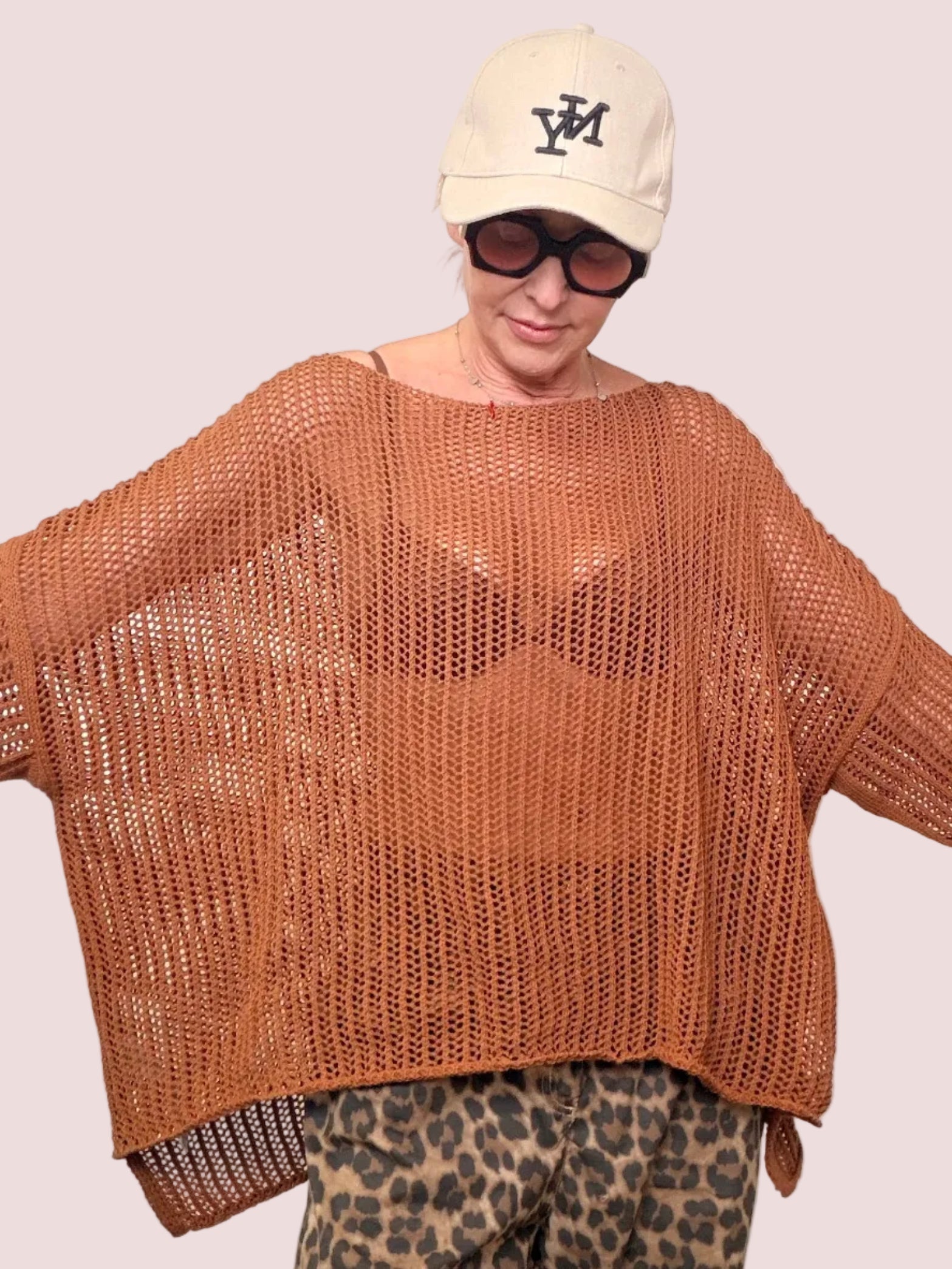 Maglia traforata