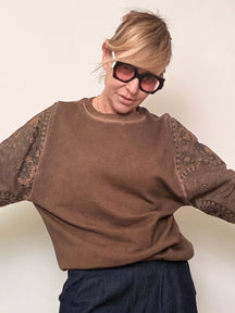 Felpa Maniche bandana