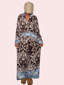 Pantalone Palazzo Stampa Baroque — Susy Star
