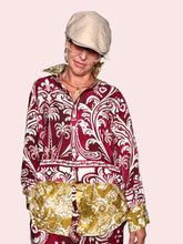 Camicia Baroque Palme — Stampa Seta