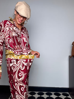Pantalone Palazzo Stampa Baroque — Susy Star
