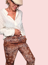 Pantalone Paisley Animalier — Mix Print