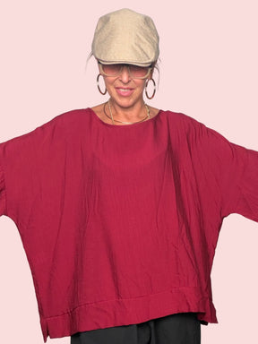 Blusa Oversize Pipistrello