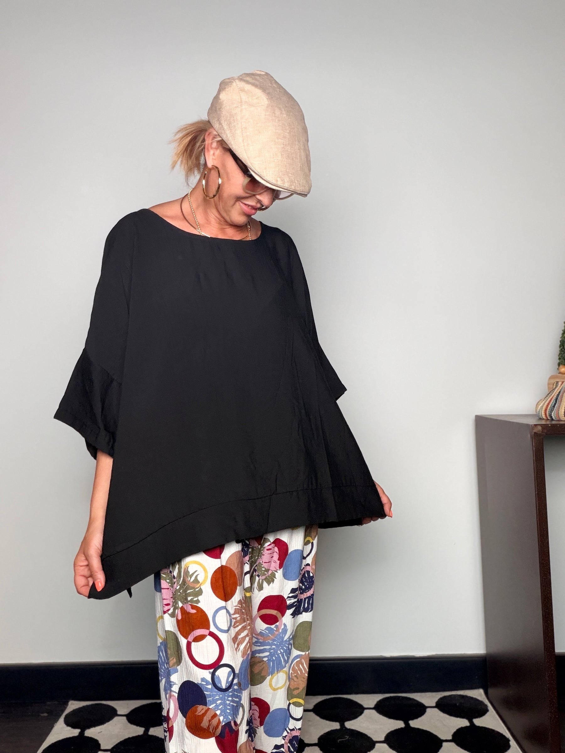 Blusa Oversize Pipistrello