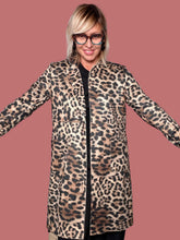 Cappottino Female leopardato in ecodainetto con tasche