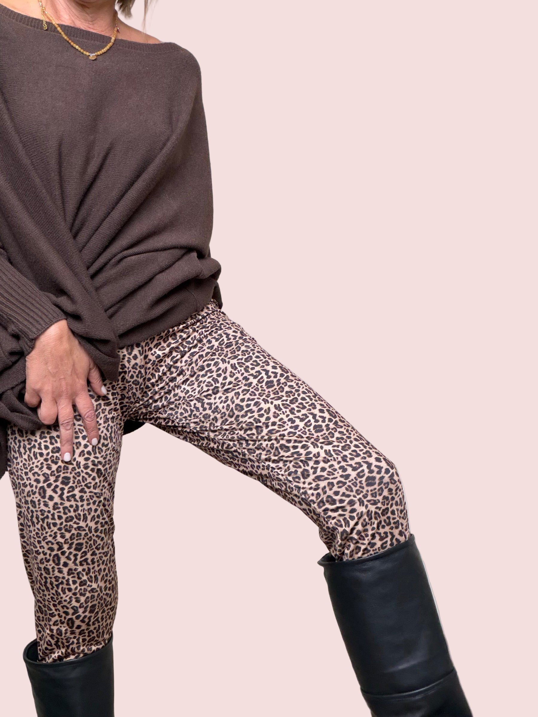 SUSY STAR -Leggings Wild Touch licra elasticizzata