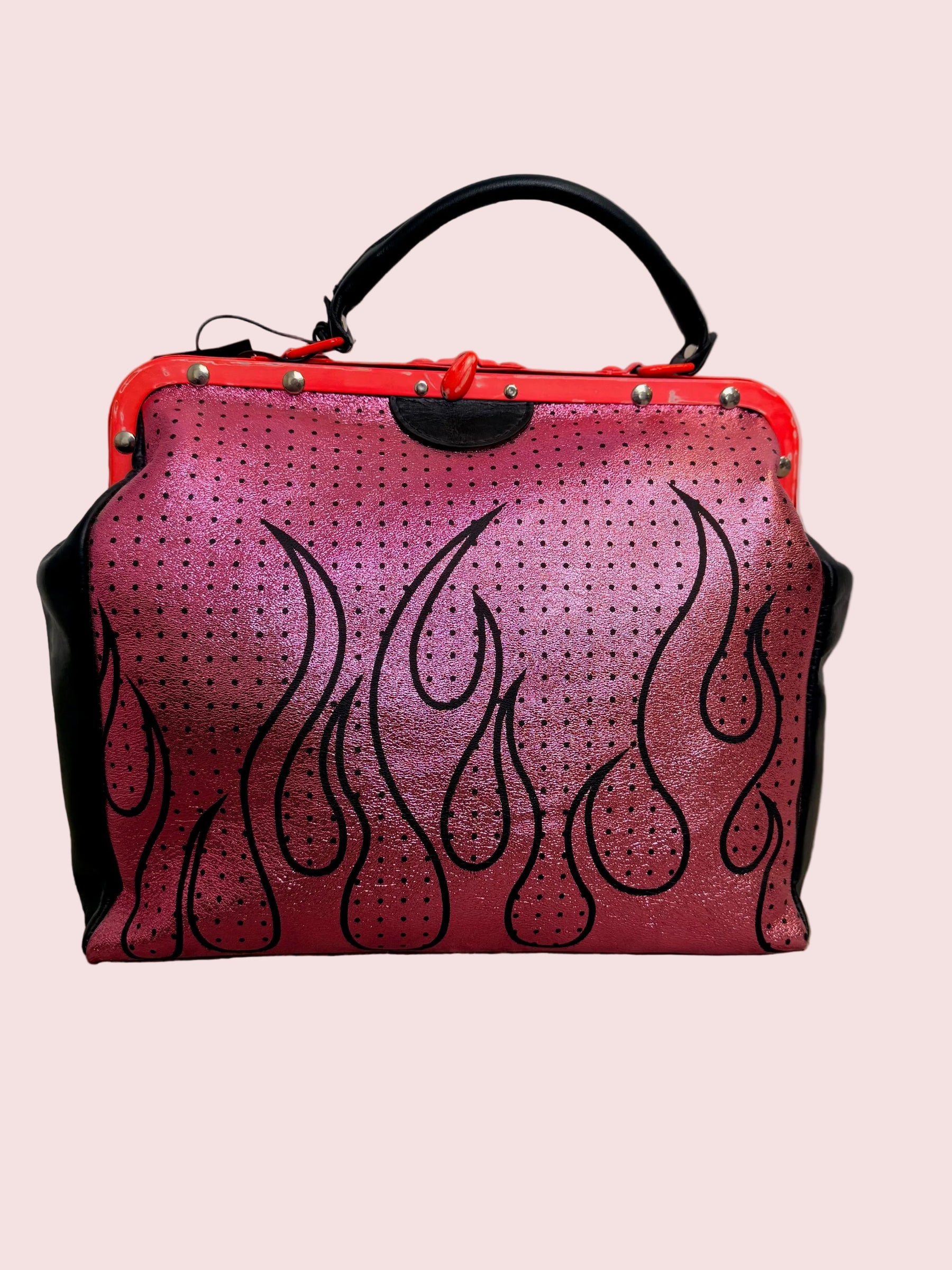 Doctor Bag Glitter Fiamme