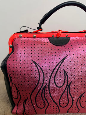 Doctor Bag Glitter Fiamme