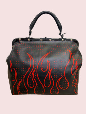 Doctor Bag Glitter Fiamme