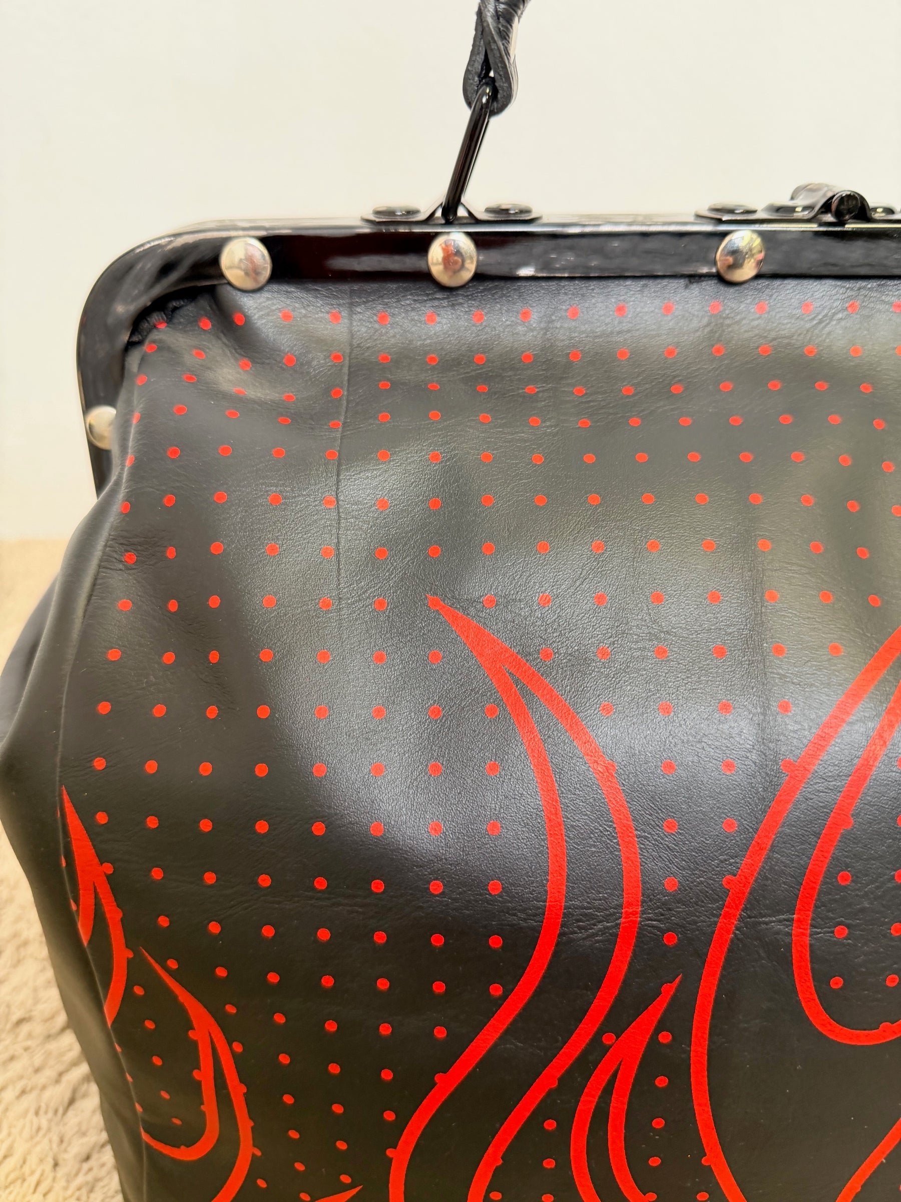 Doctor Bag Glitter Fiamme