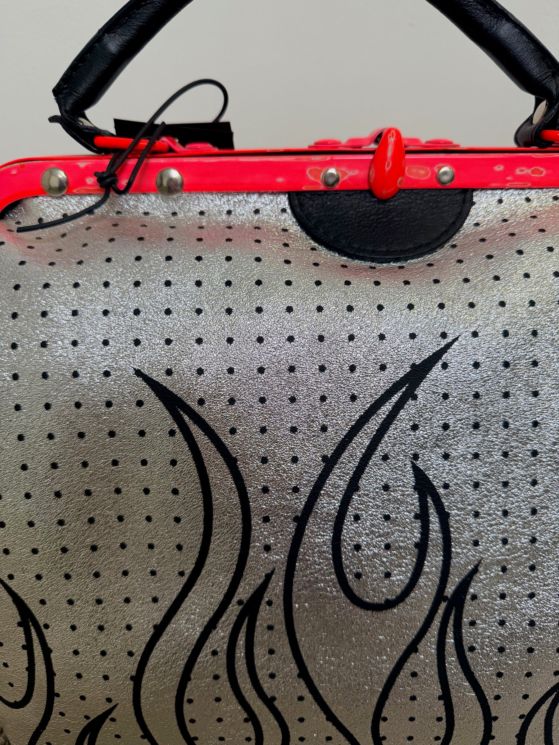 Doctor Bag Glitter Fiamme