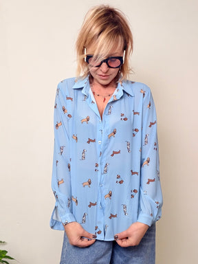 Camicia con Stampa Cagnolini