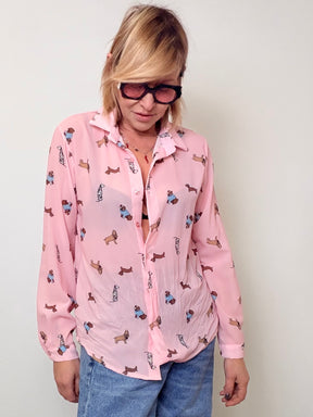 Camicia con Stampa Cagnolini