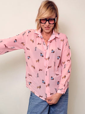 Camicia con Stampa Cagnolini