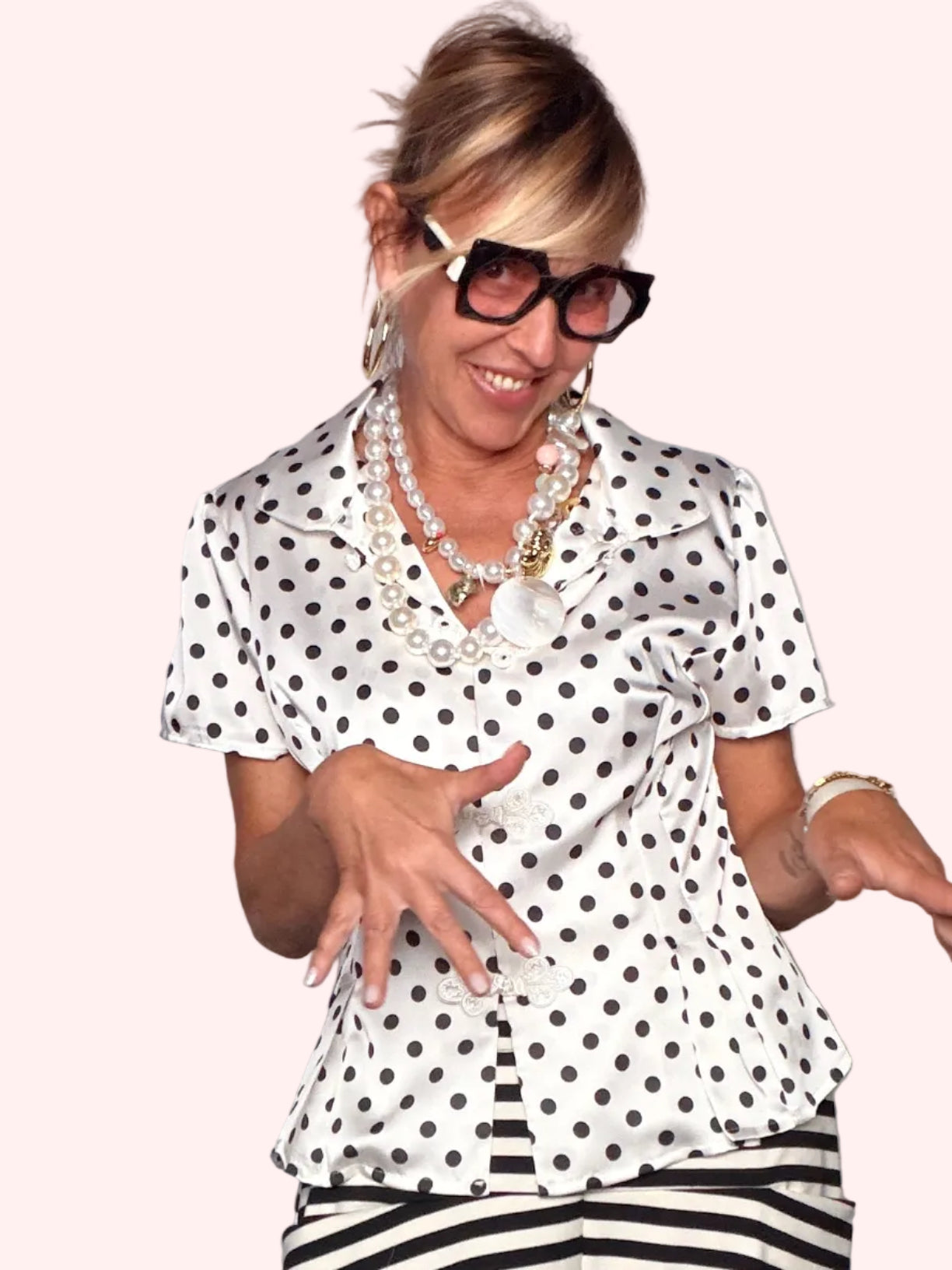 Camicia Pois – Chiusura Orientale