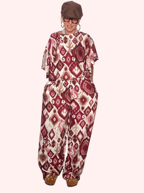 Pantalone Palazzo Ikat Susy Star