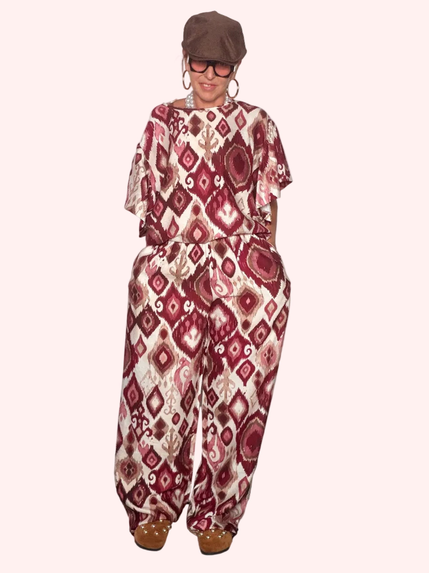 Pantalone Palazzo Ikat Susy Star