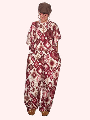 Pantalone Palazzo Ikat Susy Star