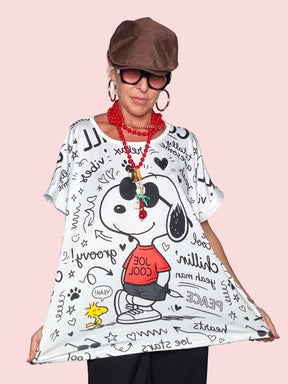 Maxi T-Shirt Snoopy Joe Cool