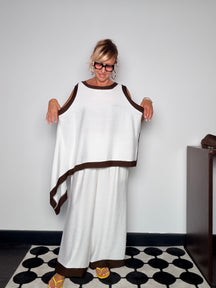 Completo Top Asimmetrico e Pantalone
