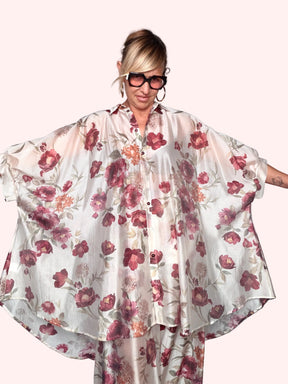 Camicia Oversize Floreale Susy Star