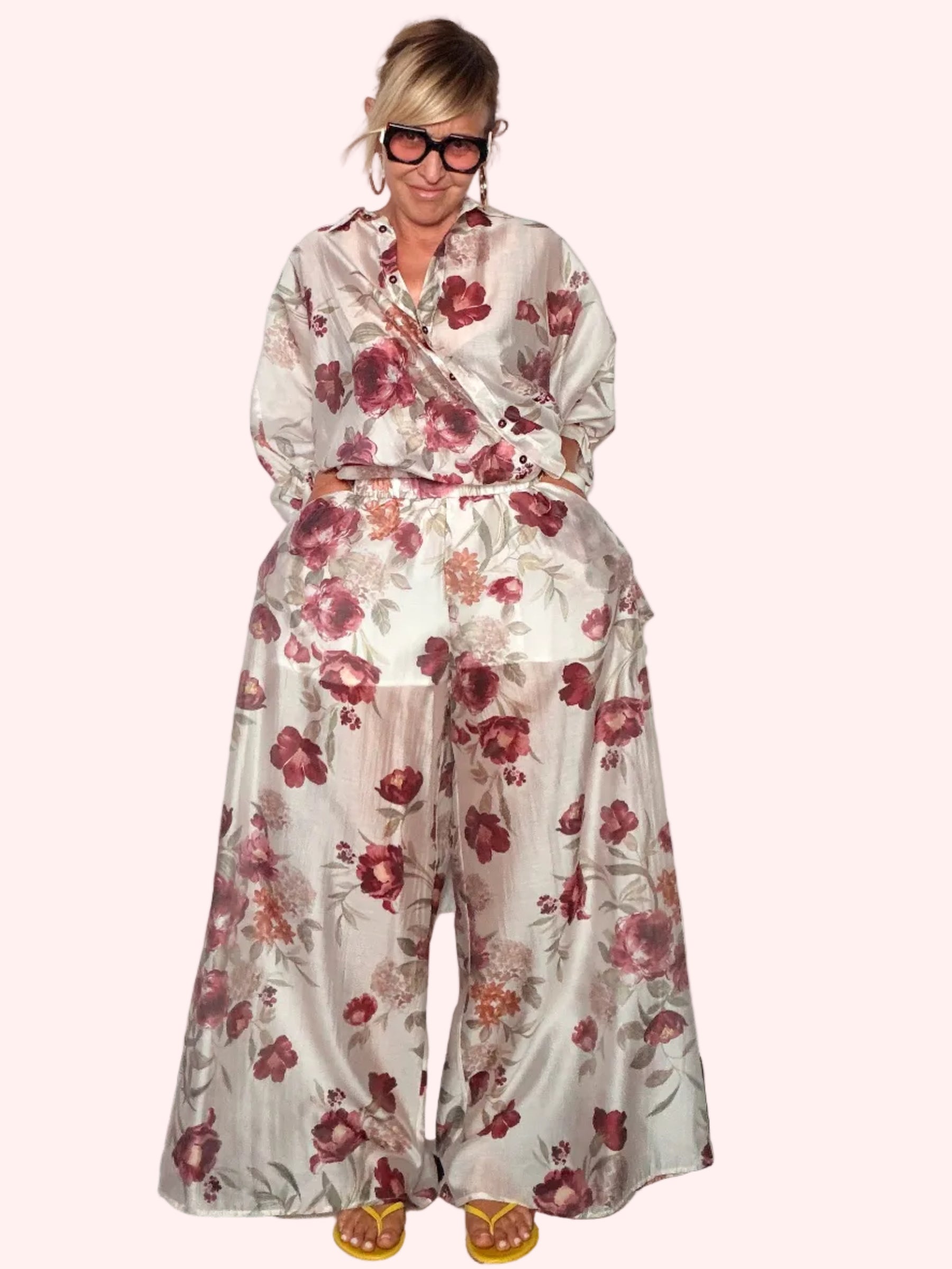 Pantalone Palazzo Floreale Susy Star