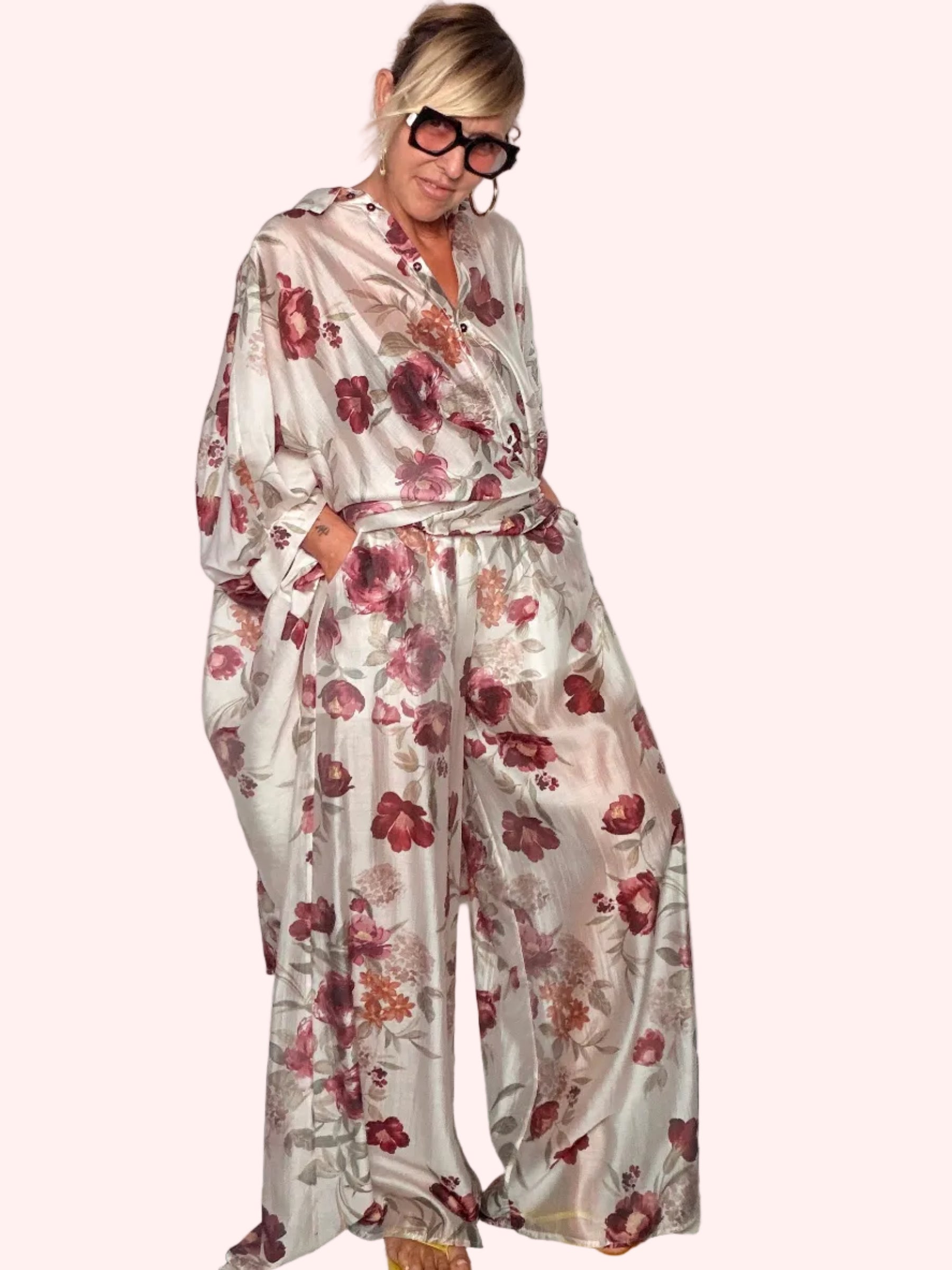 Pantalone Palazzo Floreale Susy Star
