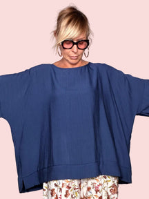 Blusa Oversize Pipistrello