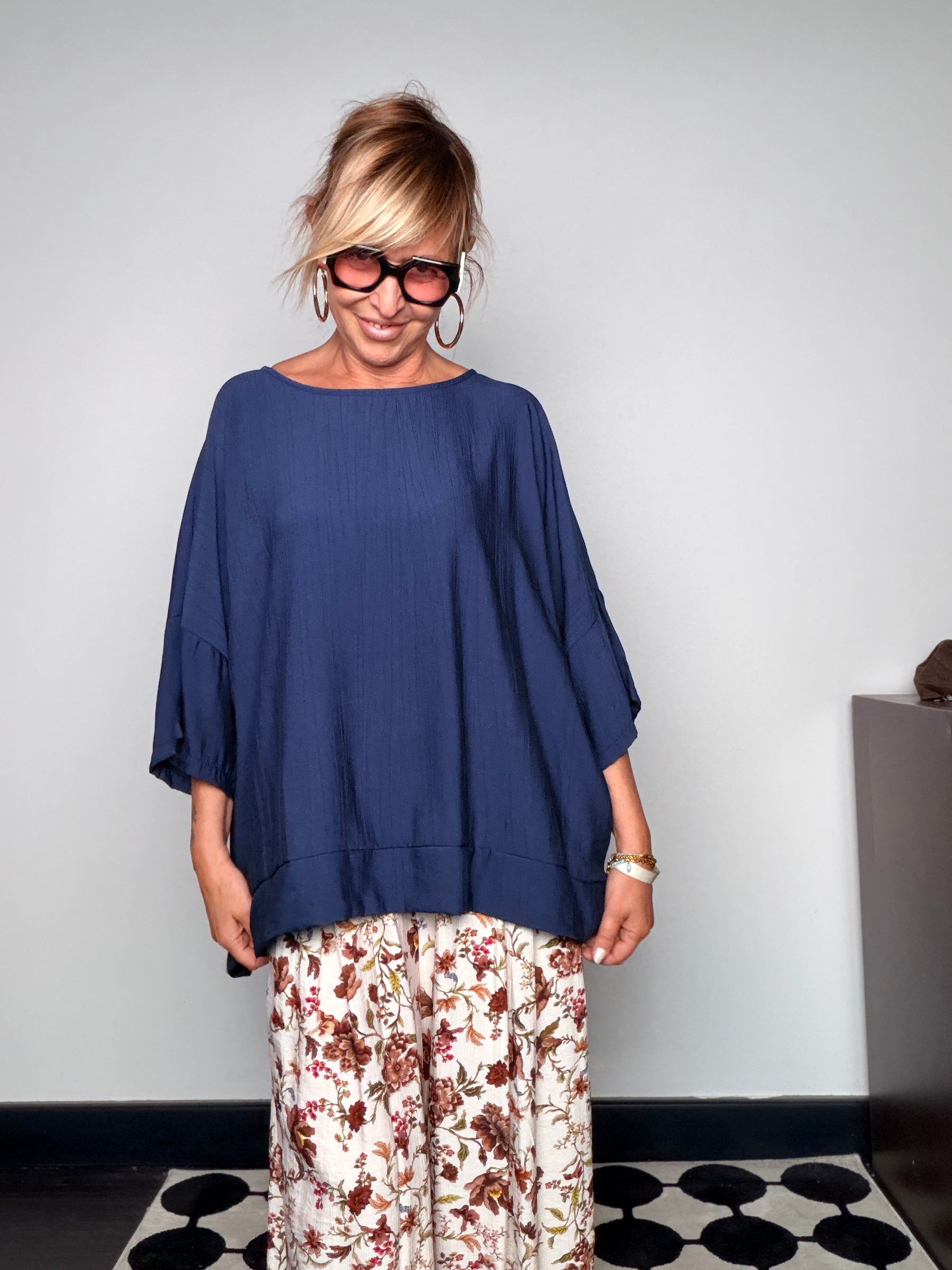 Blusa Oversize Pipistrello