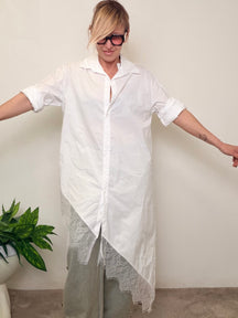 Camicia over asimmetrica